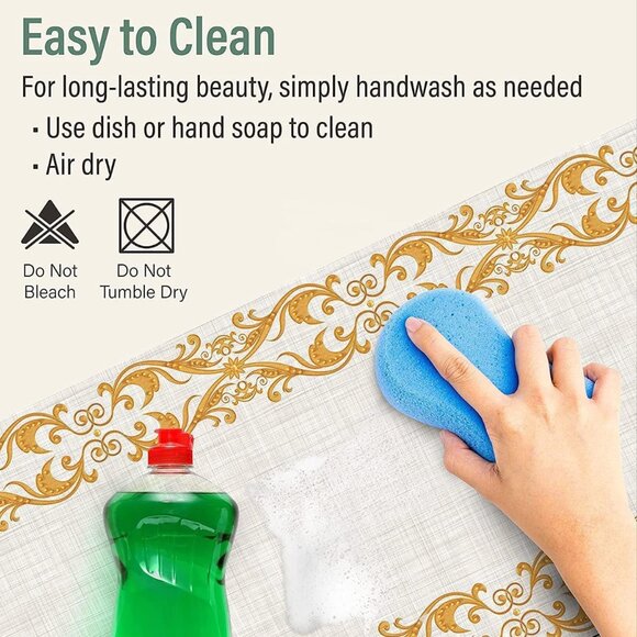 Thermo Heat Resistant Table Runner and Trivet for Hot Dishes   Waterproof Hot Pl - Picture 7 of 8